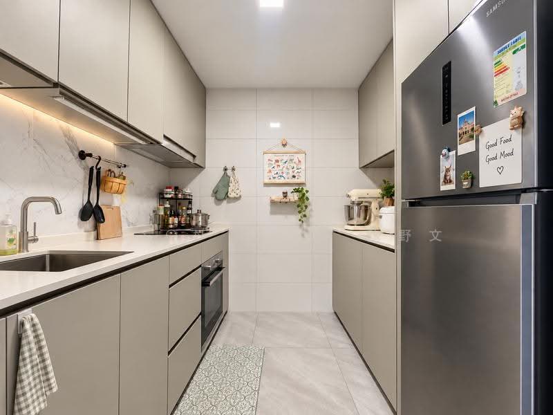 Clavon, 6 Clementi Avenue 1, Buona Vista / West Coast / Clementi New Town, 2 Bedrooms, 764 sqft, Condominium For Rent, by Jason Chen 陈野文, 500271912 - Kitchen - PropertyGuru.com.sg
