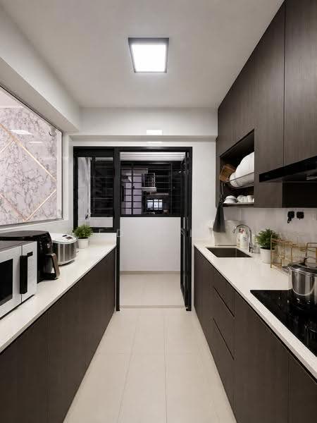 96 Dawson Road, 96 Dawson Road, Alexandra / Commonwealth, 3 Bedrooms, 893 sqft, HDB Flat For Sale, by Eden Li, 500271914 - Kitchen - PropertyGuru.com.sg