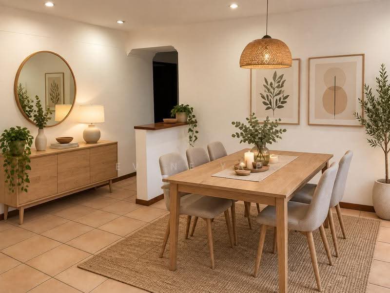 107D Edgefield Plains, 107D Edgefield Plains, Hougang / Punggol / Sengkang, 3 Bedrooms, 1,184 sqft, HDB Flat For Sale, by Evone Yap, 500271934 - Dining Room - PropertyGuru.com.sg