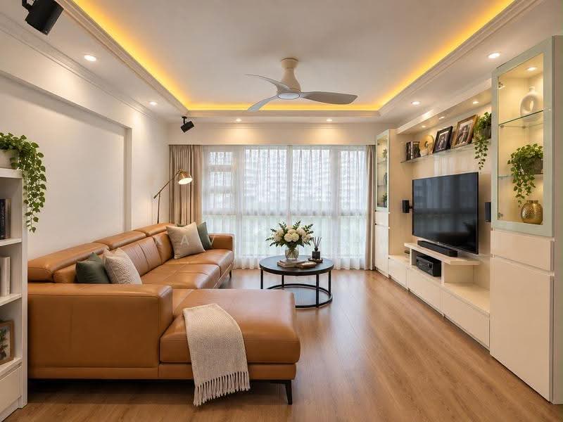 678B Punggol Drive, 678B Punggol Drive, Hougang / Punggol / Sengkang, 4 Bedrooms, 1,216 sqft, HDB Flat For Sale, by Kavin Kuah, 500271950 - Living Room - PropertyGuru.com.sg