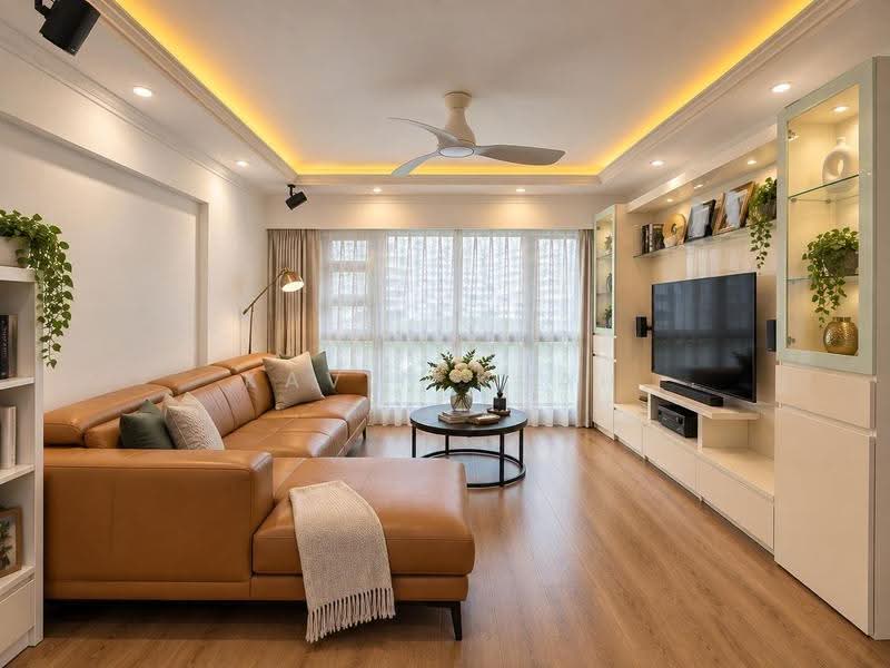 678B Punggol Drive, 678B Punggol Drive, Hougang / Punggol / Sengkang, 4 Bedrooms, 1,216 sqft, HDB Flat For Sale, by Kavin Kuah, 500271950 - Living Room - PropertyGuru.com.sg