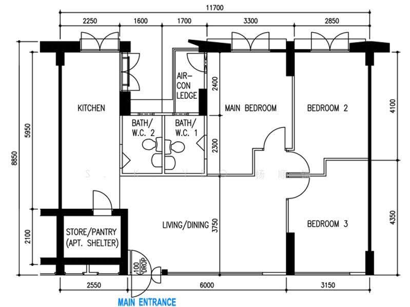 201B Compassvale Drive, 201B Compassvale Drive, Hougang / Punggol / Sengkang, 3 Bedrooms, 969 sqft, HDB Flat For Sale, by S. K. Yeo 杨顺锦, 500271961 - PropertyGuru.com.sg