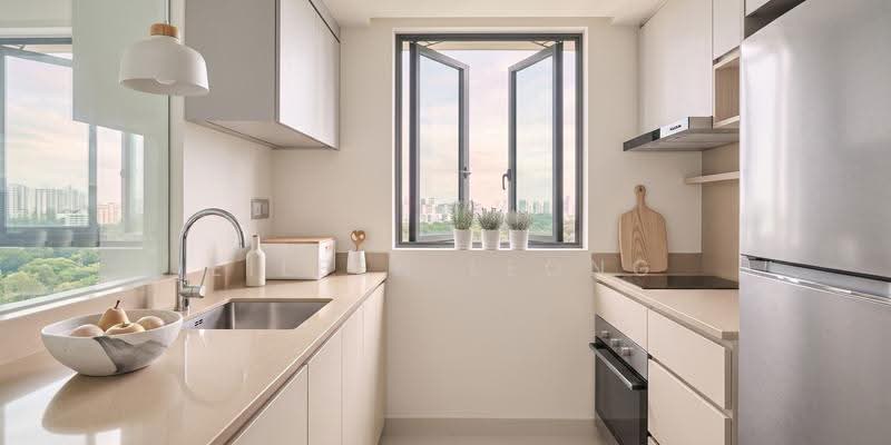 Normanton Park, 51 Normanton Park, Buona Vista / West Coast / Clementi New Town, 3 Bedrooms, 829 sqft, Condominium For Sale, by Eileen Leong, 500271987 - Kitchen - Use AI: Perspective Design - PropertyGuru.com.sg