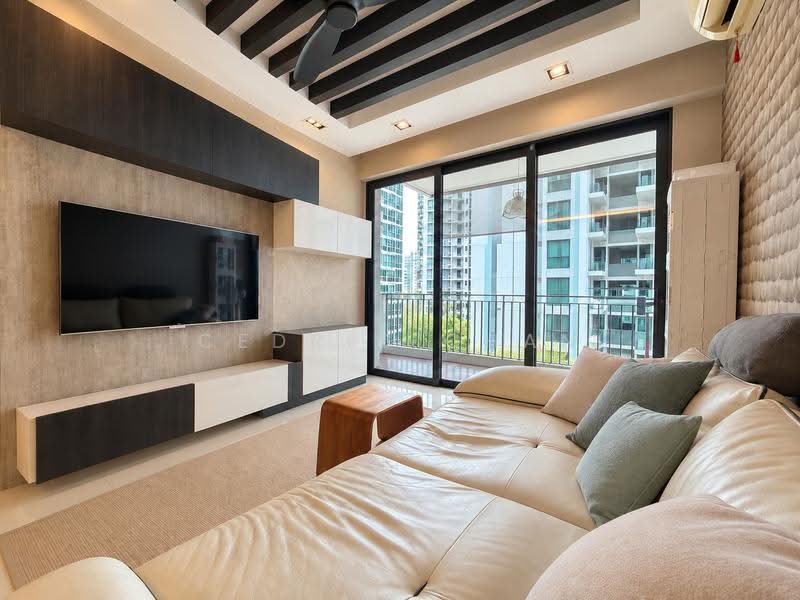Esparina Residences, 127 Compassvale Bow, Hougang / Punggol / Sengkang, 2 Bedrooms, 829 sqft, Condominium For Sale, by Cedric Chan, 500272012 - Living Room - PropertyGuru.com.sg