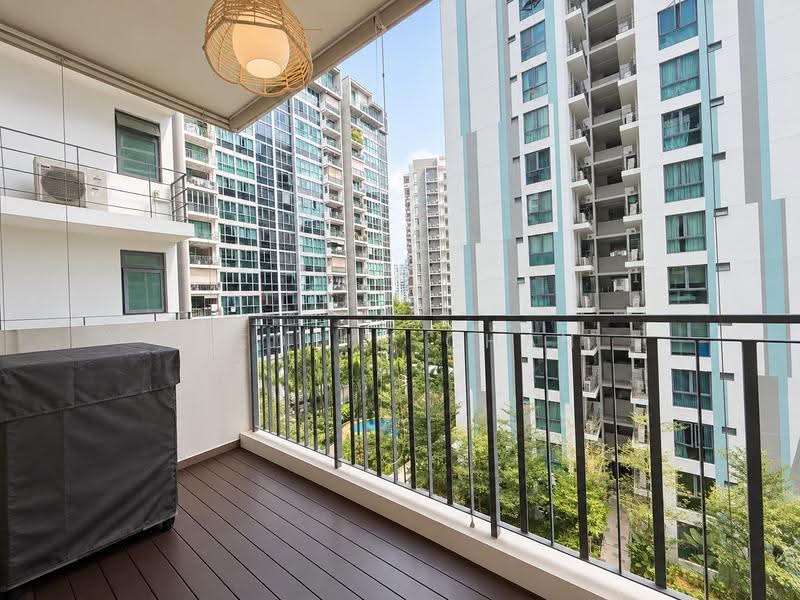 Esparina Residences, 127 Compassvale Bow, Hougang / Punggol / Sengkang, 2 Bedrooms, 829 sqft, Condominium For Sale, by Cedric Chan, 500272012 - Balcony - PropertyGuru.com.sg