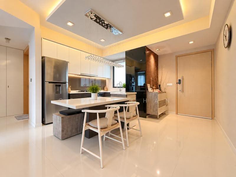 Esparina Residences, 127 Compassvale Bow, Hougang / Punggol / Sengkang, 2 Bedrooms, 829 sqft, Condominium For Sale, by Cedric Chan, 500272012 - Kitchen - PropertyGuru.com.sg