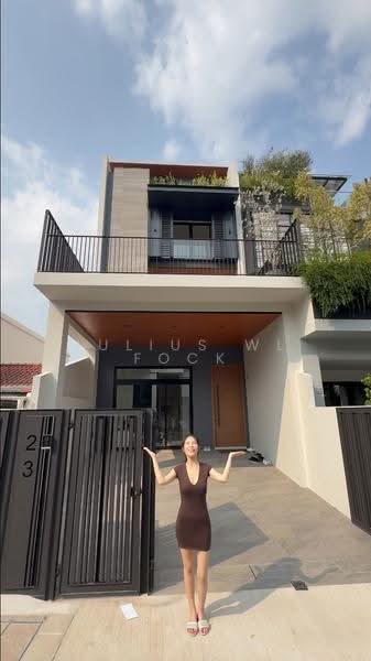 FINEST BRAND NEW INTER AT JALAN SANKAM, Jalan Sankam, Sembawang / Yishun, 5 Bedrooms, 4,834 sqft, Terraced House For Sale, by Julius WL Fock, 500272024 - Exterior - PropertyGuru.com.sg