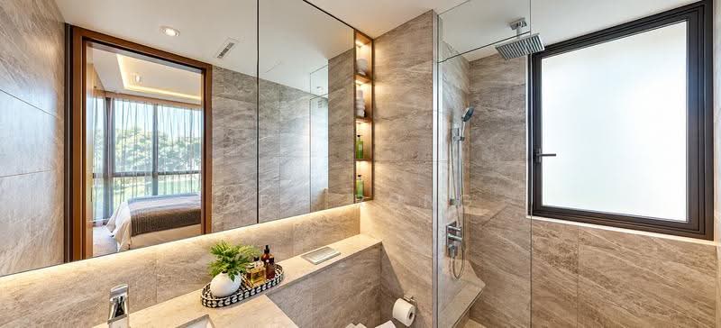 Emerald of Katong, Jalan Tembusu, East Coast / Marine Parade, 4 Bedrooms, 1,259 sqft, Condominium For Sale, by Ada Rong, 500272028 - Bathroom - PropertyGuru.com.sg