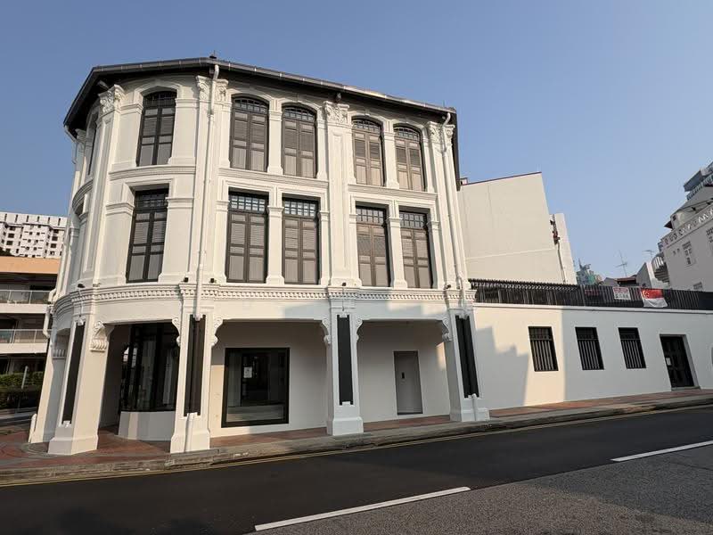 Kreta Ayer Shop Houses, 34 – 34B Keong Saik Road, Boat Quay / Raffles Place / Marina, 4,620 sqft, Food & Beverage For Rent, by Susan Lam, 500272058 - Exterior - CommercialGuru.com.sg
