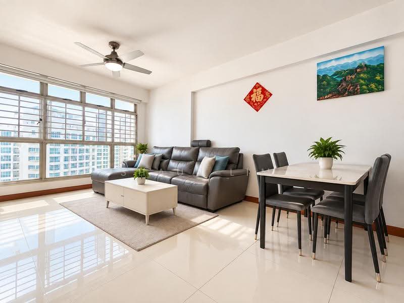 665C Punggol Drive, 665C Punggol Drive, Hougang / Punggol / Sengkang, 3 Bedrooms, 1,001 sqft, HDB Flat For Sale, by Shaun Lim, 500272062 - Living Room - PropertyGuru.com.sg