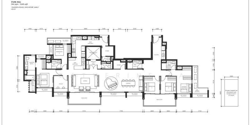 The Serra Residences, 7 Bassein Road, Newton / Novena, 5 Bedrooms, 2,648 sqft, Condominium For Sale, by Catherine Ea, 500272078 - PropertyGuru.com.sg