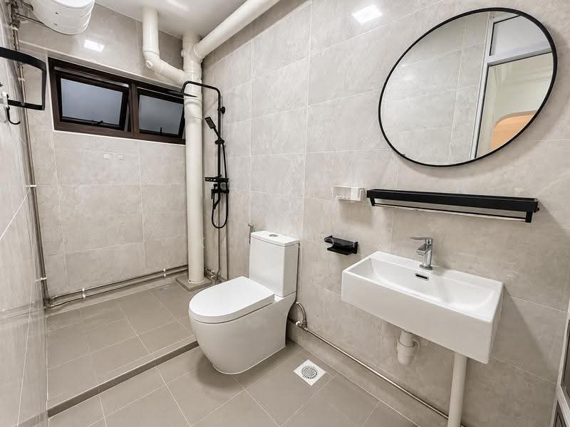 221 Hougang Street 21, 221 Hougang Street 21, Hougang / Punggol / Sengkang, 3 Bedrooms, 1,593 sqft, HDB Flat For Rent, by Kim Ooi, 500272088 - Bathroom - PropertyGuru.com.sg