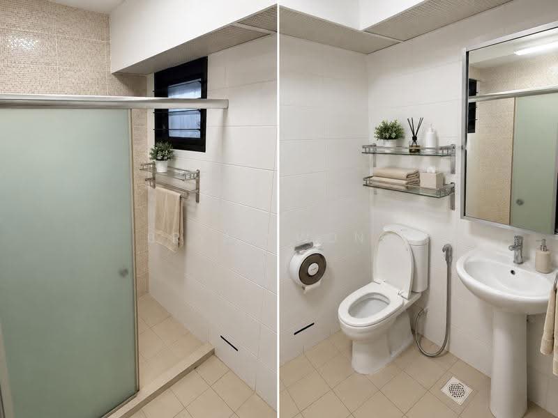 816A Keat Hong Link, 816A Keat Hong Link, Dairy Farm / Bukit Panjang / Choa Chu Kang, 4 Bedrooms, 1,205 sqft, HDB Flat For Sale, by Bryan Wong, 500272109 - Bathroom - PropertyGuru.com.sg