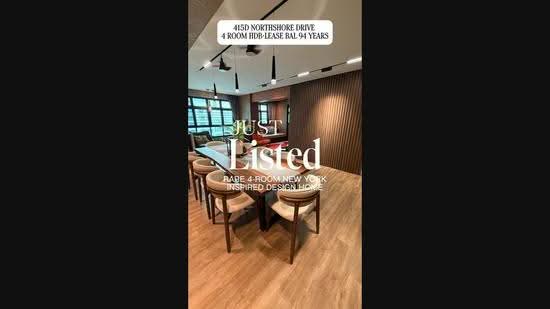 415D Northshore Drive, 415D Northshore Drive, Hougang / Punggol / Sengkang, 3 Bedrooms, 1,023 sqft, HDB Flat For Sale, by Mabel Ng 黄施綺, 500272119 - PropertyGuru.com.sg