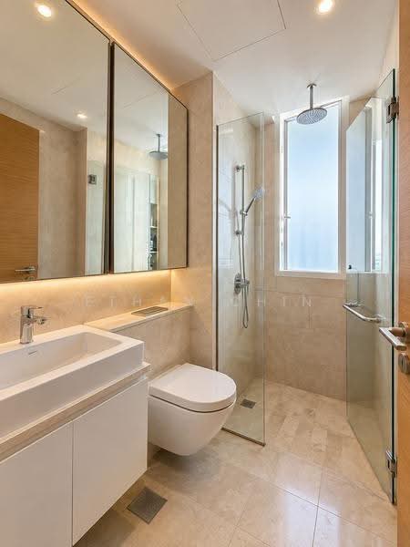 The Line@Tanjong Rhu, 6 Tanjong Rhu Road, East Coast / Marine Parade, 2 Bedrooms, 581 sqft, Condominium For Sale, by Ethan Chin, 500272121 - Bathroom - PropertyGuru.com.sg