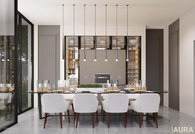 Robin Close, Tanglin / Holland / Bukit Timah, 6 Bedrooms, 5,988 sqft, Semi-Detached House For Sale, by Lynn Er, 500272135 - Dining Room - PropertyGuru.com.sg