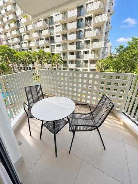 Sky Habitat, 7 Bishan Street 15, Ang Mo Kio / Bishan / Thomson, 2 Bedrooms, 710 sqft, Condominium For Rent, by Brandon Lau Zi Yang, 500272194 - Balcony - PropertyGuru.com.sg