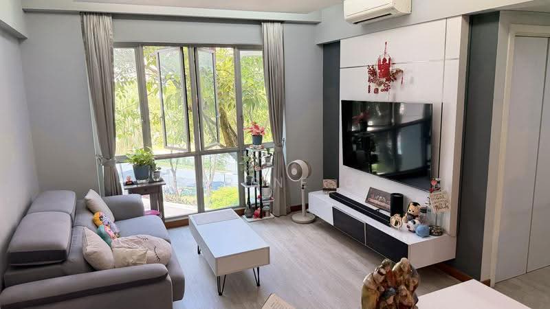 Whitewater, 25 Pasir Ris Street 72, Pasir Ris / Tampines, 3 Bedrooms, 1,141 sqft, Condominium For Sale, by Serene G, 500272235 - Living Room - PropertyGuru.com.sg