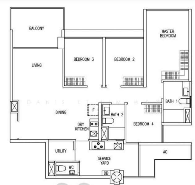 Wandervale, 355 Choa Chu Kang Avenue 3, Dairy Farm / Bukit Panjang / Choa Chu Kang, 4 Bedrooms, 1,249 sqft, Condominium For Sale, by Danis ET Lim 林永添, 500272237 - PropertyGuru.com.sg
