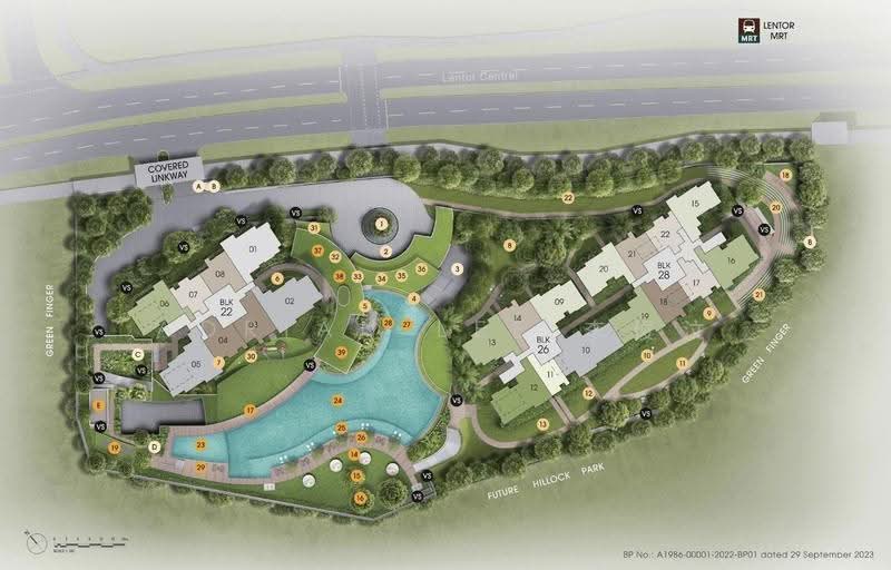 Hillock Green, 26 Lentor Central, Mandai / Upper Thomson, 1 Bedroom, 517 sqft, Condominium For Sale, by Adrian Lee 李俊汶, 500272239 - PropertyGuru.com.sg
