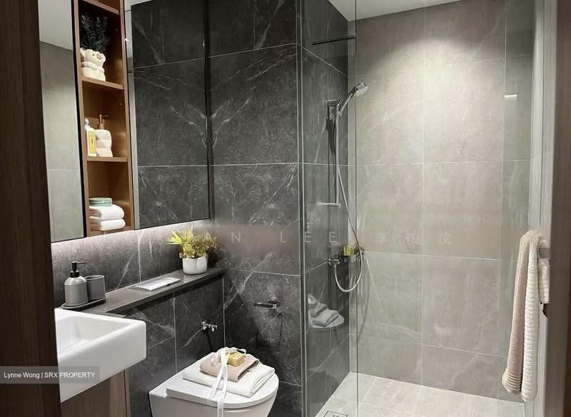 Hillock Green, 26 Lentor Central, Mandai / Upper Thomson, 1 Bedroom, 517 sqft, Condominium For Sale, by Adrian Lee 李俊汶, 500272239 - Bathroom - PropertyGuru.com.sg
