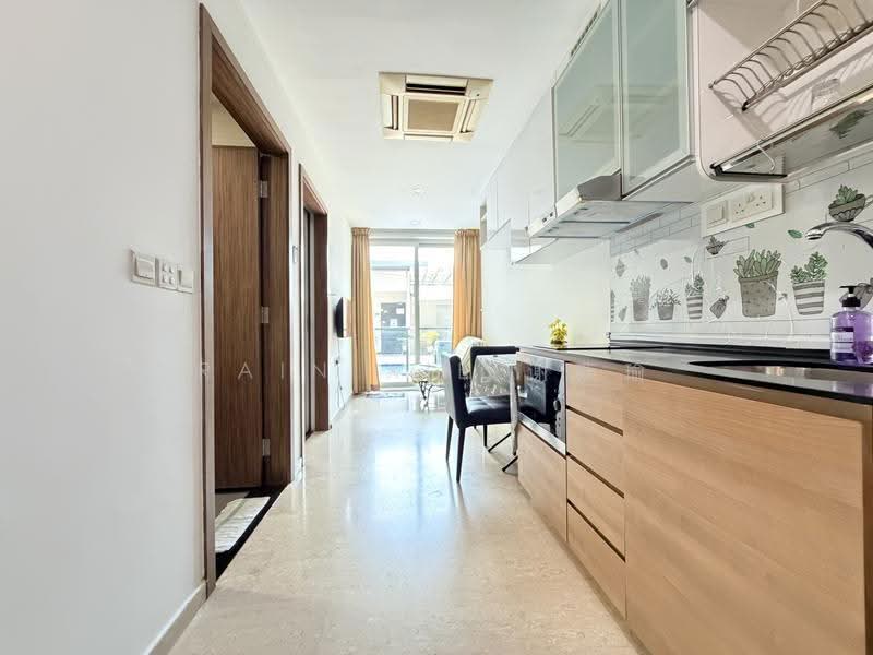 Le Regal, 340 Geylang Road, Eunos / Geylang / Paya Lebar, 1 Bedroom, 366 sqft, Apartment For Sale, by Rain Xie 谢燕瑜, 500272295 - Kitchen - PropertyGuru.com.sg