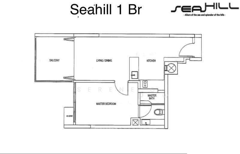 Seahill, 119 West Coast Crescent, Buona Vista / West Coast / Clementi New Town, 1 Bedroom, 549 sqft, Condominium For Sale, by Serene G, 500272328 - PropertyGuru.com.sg