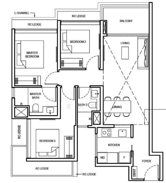 Grand Dunman, 8 Dunman Road, East Coast / Marine Parade, 3 Bedrooms, 926 sqft, Condominium For Rent, by Ben XIA 夏天鹏, 500272374 - PropertyGuru.com.sg