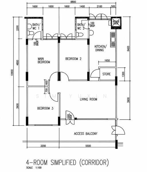 506 Hougang Avenue 8, 506 506, Hougang / Punggol / Sengkang, 3 Bedrooms, 904 sqft, HDB Flat For Sale, by Sim Yuxin, 500272403 - PropertyGuru.com.sg