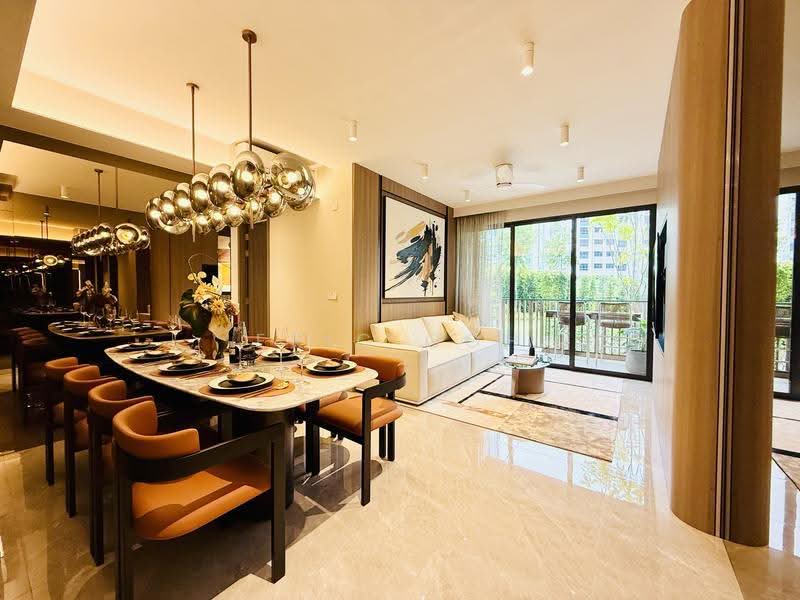 Norwood Grand, Admiralty / Woodlands, 4 Bedrooms, 1,313 sqft, Condominium For Sale, by Eric Goh, 500272413 - Dining Room - PropertyGuru.com.sg