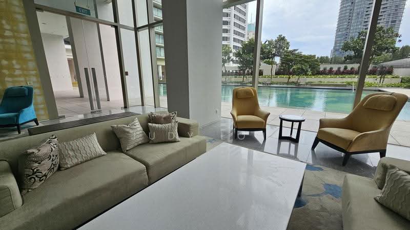 Scotts Square, 6 Scotts Road, Orchard / River Valley, 1 Bedroom, 635 sqft, Condominium For Rent, by Judy Loh, 500272419 - Living Room - PropertyGuru.com.sg