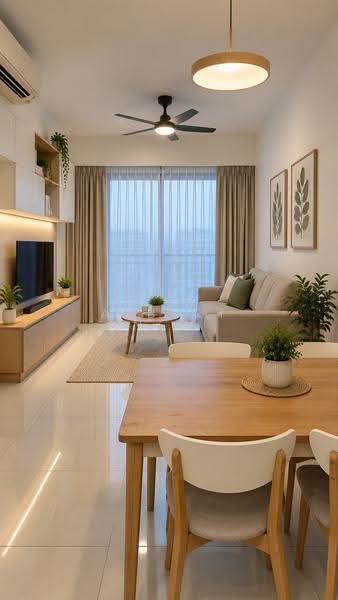 d'Leedon (Former Farrer Court), 11 Leedon Heights, Tanglin / Holland / Bukit Timah, 2 Bedrooms, 635 sqft, Condominium For Sale, by Albert New, 500272441 - ID Living Room - PropertyGuru.com.sg