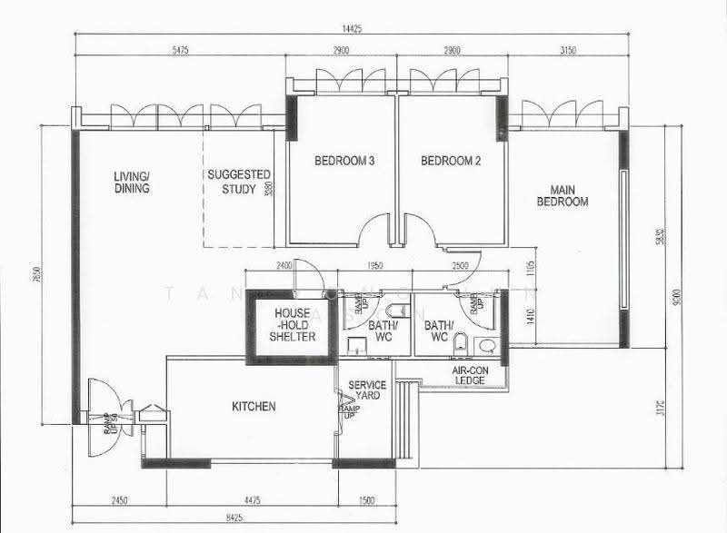 523D Tampines Central 7, 523D Tampines Central 7, Pasir Ris / Tampines, 3 Bedrooms, 1,216 sqft, HDB Flat For Sale, by Tan Yong Jun Jason, 500272453 - PropertyGuru.com.sg