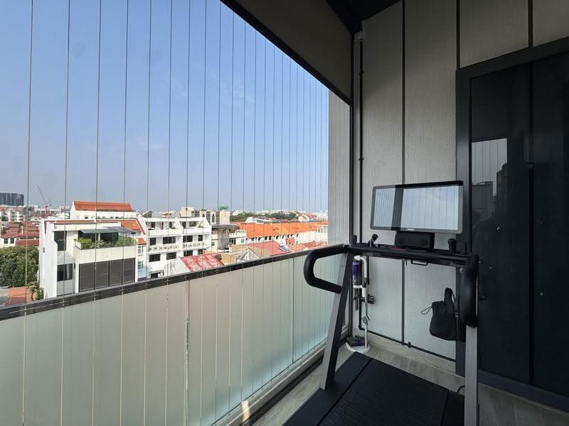 Carpmael Thirty-Eight, 38 Carpmael Rd, East Coast / Marine Parade, 3 Bedrooms, 1,173 sqft, Condominium For Sale, by Leia Chan, 500272465 - Bedroom Balcony - PropertyGuru.com.sg