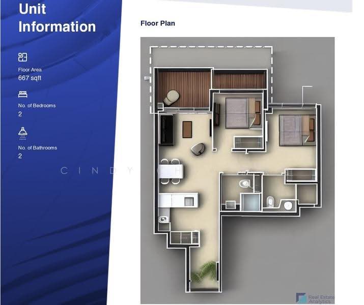 High Park Residences, 29 Fernvale Road, Seletar / Yio Chu Kang, 2 Bedrooms, 667 sqft, Condominium For Sale, by Cindy Chua 蔡欣迪, 500272467 - PropertyGuru.com.sg