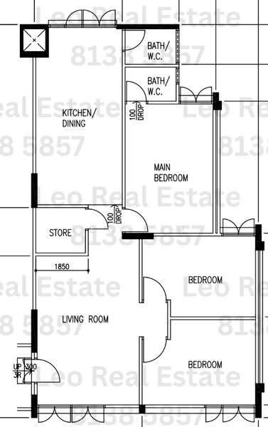 123 Hougang Avenue 1, 123 Hougang Avenue 1, Hougang / Punggol / Sengkang, 3 Bedrooms, 979 sqft, HDB Flat For Sale, by Leo Lim, 500272500 - PropertyGuru.com.sg