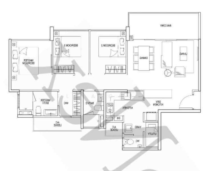 Waterbay, 45 Edgefield Plains, Hougang / Punggol / Sengkang, 3 Bedrooms, 1,098 sqft, Condominium For Sale, by Elisa Chua, 500272502 - PropertyGuru.com.sg