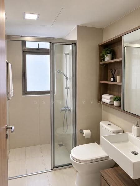 Sol Acres, 8 Choa Chu Kang Grove, Dairy Farm / Bukit Panjang / Choa Chu Kang, 3 Bedrooms, 926 sqft, Condominium For Sale, by David Yeo, 500272516 - Bathroom - PropertyGuru.com.sg