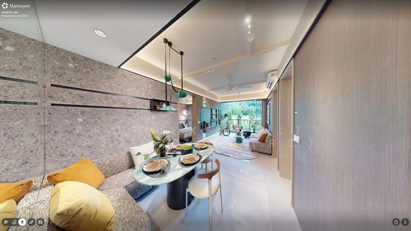 PENRITH, Margaret Drive, Alexandra / Commonwealth, 2 Bedrooms, 614 sqft, Condominium For Sale, by RYAN CHEN ZIHAO, 500272524 - Living Room - PropertyGuru.com.sg