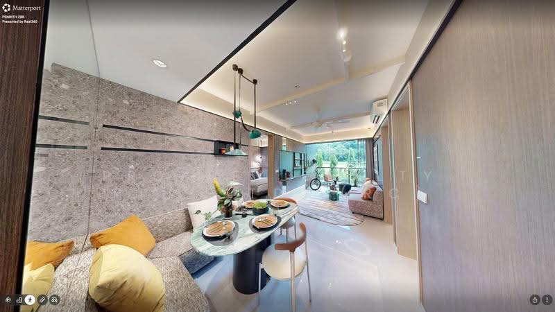 PENRITH, Margaret Drive, Alexandra / Commonwealth, 2 Bedrooms, 614 sqft, Condominium For Sale, by RYAN CHEN ZIHAO, 500272524 - Living Room - PropertyGuru.com.sg