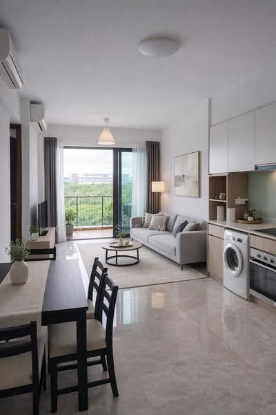 Kingsford Waterbay, 68 Upper Serangoon View, Hougang / Punggol / Sengkang, 2 Bedrooms, 689 sqft, Condominium For Sale, by Darryl Cresswell, 500272568 - Living Room - PropertyGuru.com.sg