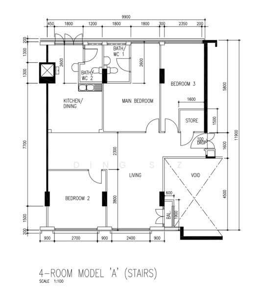 455 Sin Ming Avenue, 455 Sin Ming Avenue, Ang Mo Kio / Bishan / Thomson, 3 Bedrooms, 1,184 sqft, HDB Flat For Rent, by Ding S.Z, 500272571 - PropertyGuru.com.sg