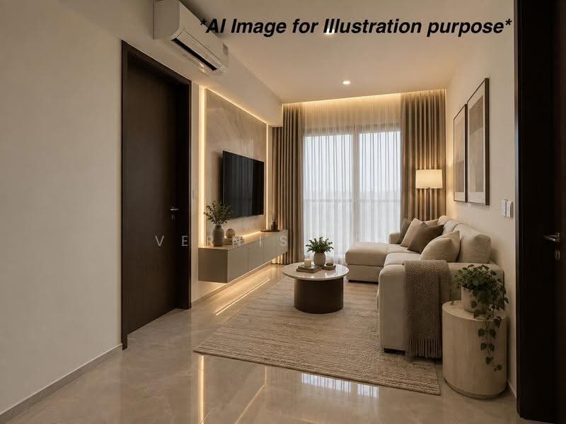 Tembusu Grand, 94 Jalan Tembusu, East Coast / Marine Parade, 2 Bedrooms, 667 sqft, Condominium For Rent, by Vernis Goh, 500272578 - Living Room - PropertyGuru.com.sg
