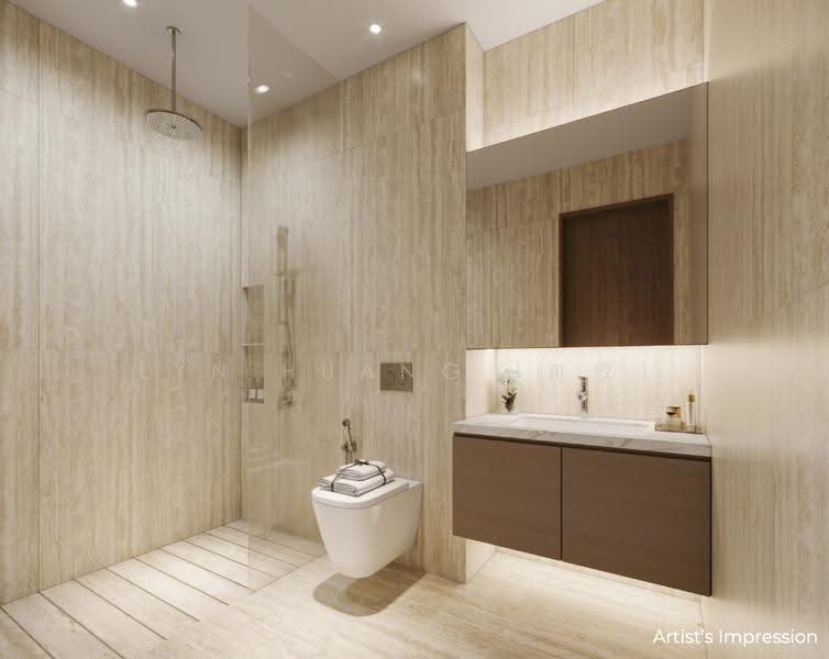 ★ GIANT ★ Brand New Corner Terrace near Serangoon Gardens Estate!, Parry Ave, Flower Road, Glasgow Road, Hougang / Punggol / Sengkang, 5 Bedrooms, 5,834 sqft, Corner Terrace For Sale, by Lyn Huang (可欣）, 500272592 - Bathroom - PropertyGuru.com.sg