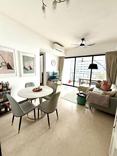 Spottiswoode Residences, 48 Spottiswoode Park Road, Chinatown / Tanjong Pagar, 2 Bedrooms, 926 sqft, Condominium For Rent, by Peggy Ooi 黄明丽, 500272634 - Living Room - PropertyGuru.com.sg