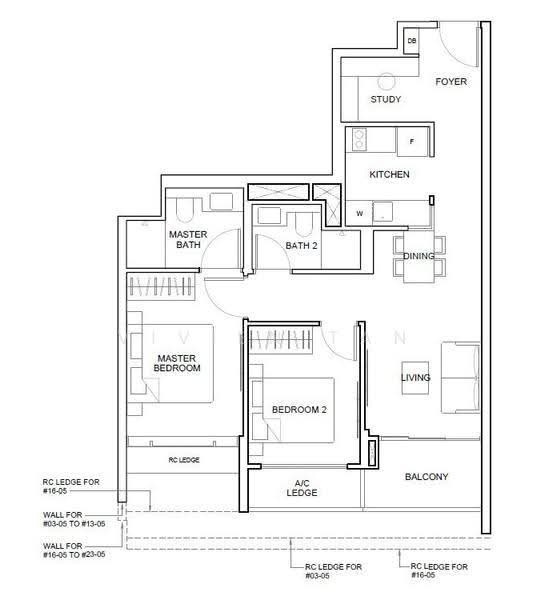 FREEHOLD 2+Study Mins to MRT | City Fringe Living, Serangoon Road/ Saint George's Road/ Saint Michael's Road, Balestier / Toa Payoh, 2 Bedrooms, 764 sqft, Condominium For Sale, by Vivien Tan, 500272643 - PropertyGuru.com.sg