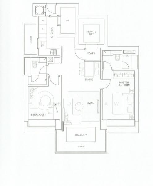 Pavilion 11, 25 Akyab Road, Newton / Novena, 2 Bedrooms, 958 sqft, Condominium For Rent, by Brandon Aw, 500272703 - PropertyGuru.com.sg
