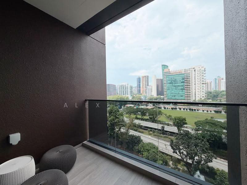Pullman Residences, 18 Dunearn Road, Newton / Novena, 1 Bedroom, 463 sqft, Condominium For Rent, by Alexis Quek, 500272742 - Balcony - PropertyGuru.com.sg