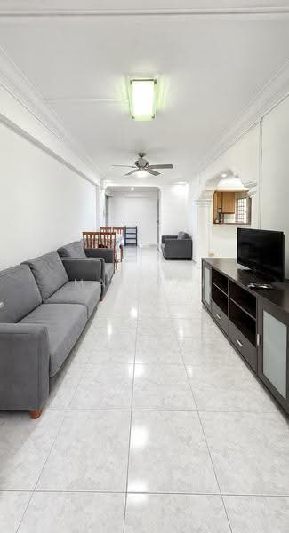 879 Woodlands Street 82, 879 Woodlands Street 82, Admiralty / Woodlands, 3 Bedrooms, 1,345 sqft, HDB Flat For Rent, by May Tan, 500272744 - Living Room - PropertyGuru.com.sg