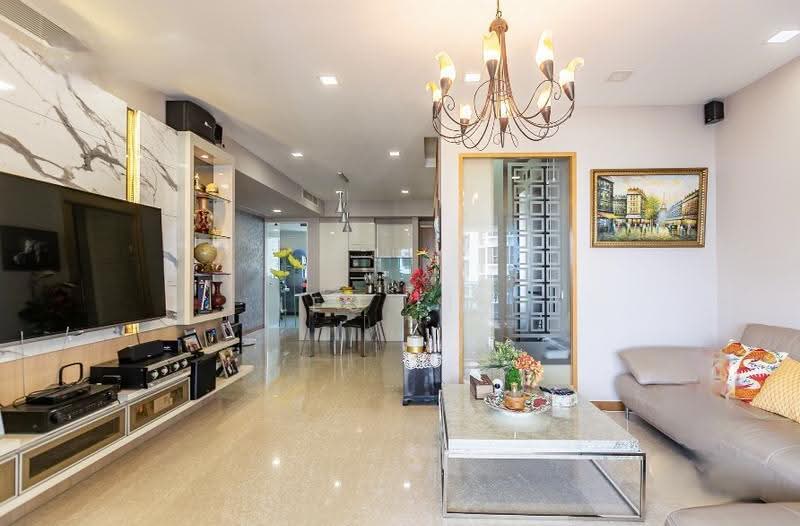 Amber Residences, 50 Amber Road, East Coast / Marine Parade, 3 Bedrooms, 1,518 sqft, Condominium For Sale, by Leo Lim, 500272794 - Living Room - PropertyGuru.com.sg